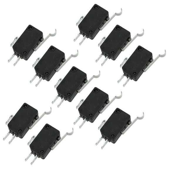 10 Pcs Tactile Trigger Button Micro Switch Long Service Life Hinge Lever