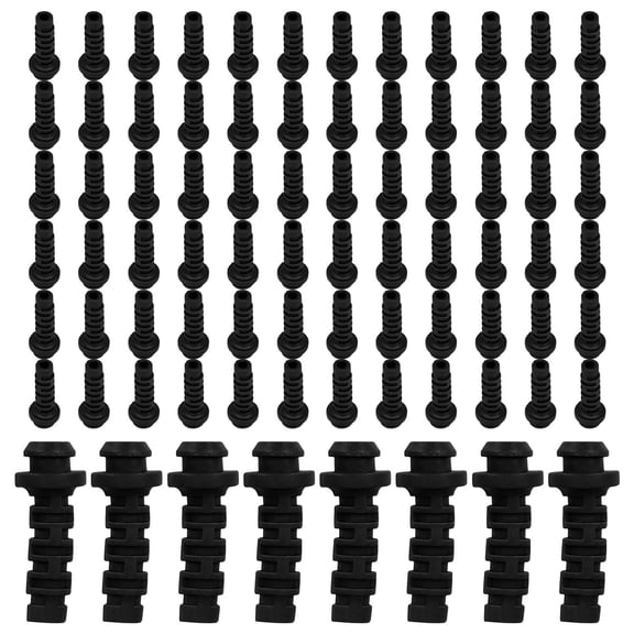 HOMEMAXS 10 Pcs Wire Protector Cord Data Cable Protective Cover Travel Black