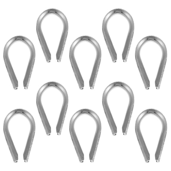 HOMEMAXS 10-Pack Wire Mesh Cable Railings for Decks with Heart-Shaped , Outdoor Safety Guard