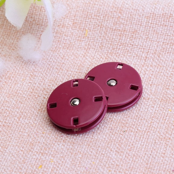 HOMEMAXS 10 Sets Flat Invisible Snap Fasteners For Coats And Trench Coats Hand-Sewn Metal Buttons Wear-Resistant For Spring Fall Fashionable