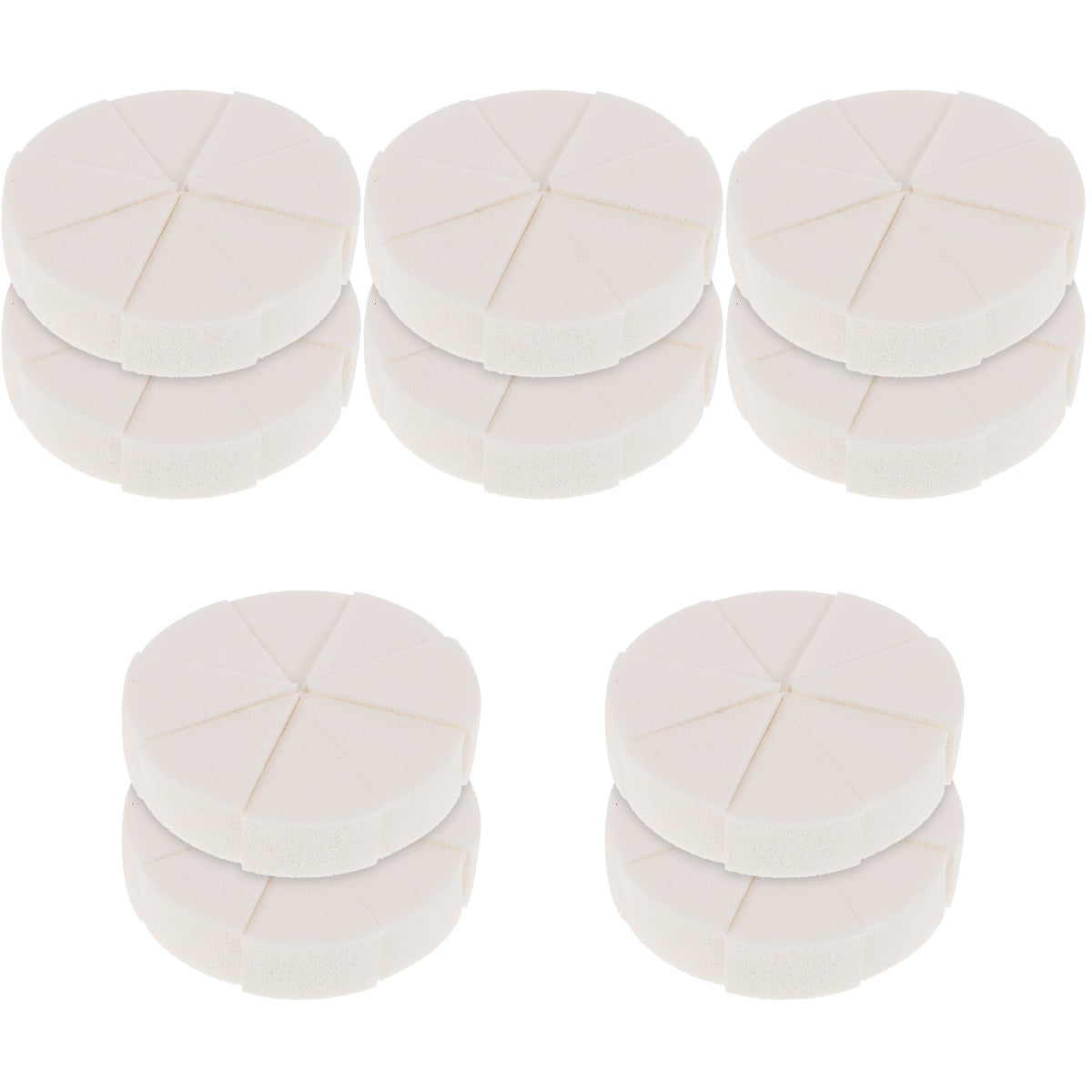 HOMEMAXS 10 Sets Foundation Makeup Spongers Makeup Accessories Wedge Makeup Sponge Blenders