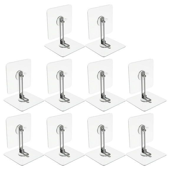 HOMEMAXS 10 Sets Furniture Wall Anchors Anti Tip Wall Mount Furniture Anchors Wall Bookcase Anchors