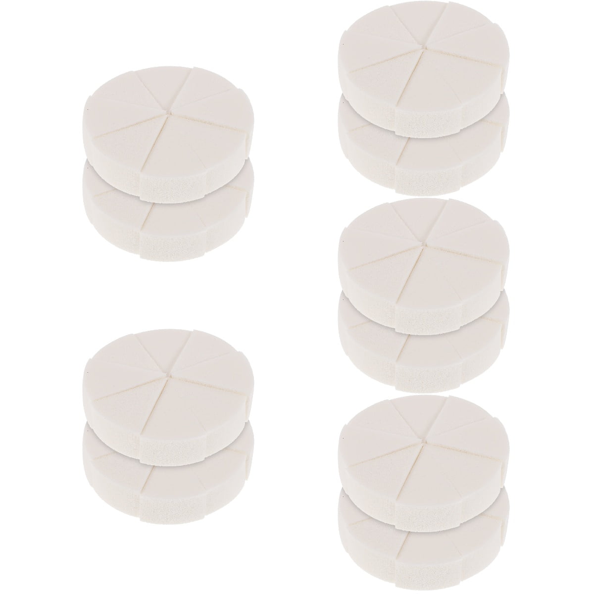 HOMEMAXS 10 Sets Makeup Sponges Make Up Cosmetic Wedges Small Sponges Wedge Sponge