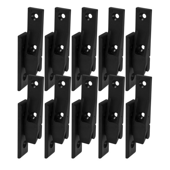 10 Sets Suspension Bracket Furniture Fittings Partition Bracket Cabinet Mounting Corner Buckle For Fast Installation Joints Suspension Fitting