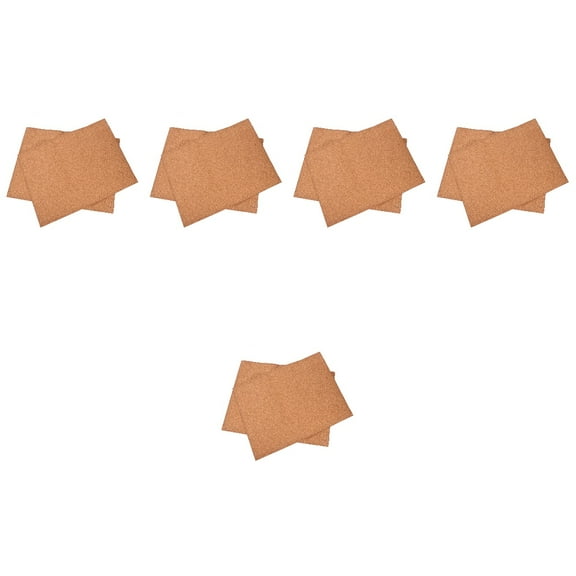 HOMEMAXS 10 Sheets Cork Liners Drawer Liners Shelf Liner Cork Sheets DIY Craft Supplies