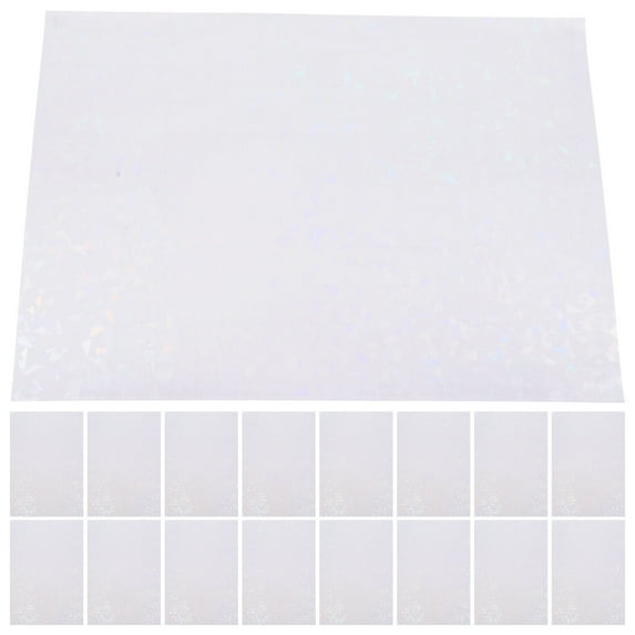 HOMEMAXS 10 Sheets Laminator Koala Sticker Paper Holographic Cold Laminating Film