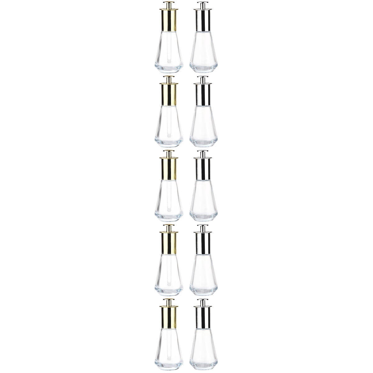 HOMEMAXS 10 pcs Essential Oil Dropper Bottles Leakproof Press Dropper ...