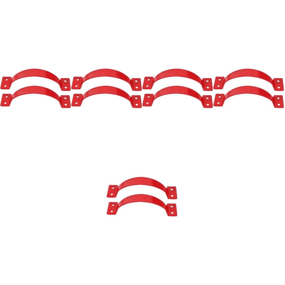 HOMEMAXS 10 pcs Step Ladder Pull Handles Playroom Ladder Handles Replacement Ladder Parts