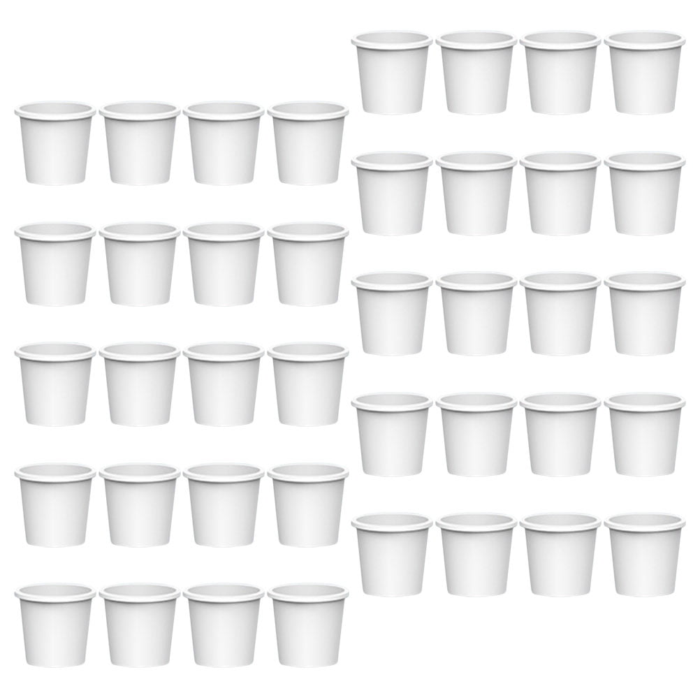 HOMEMAXS 100 PCS Paper Cups Water Dispenser Paper Cup Child 4.50X4.50X4 ...