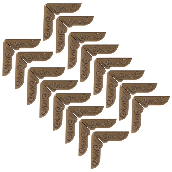 HOMEMAXS  100 Pcs Drill Bit Bracket Wall Brick Stickers Book Protection Corner