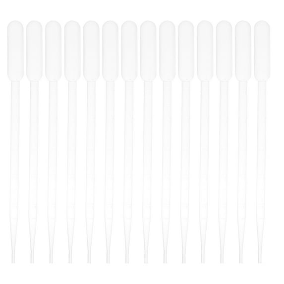 100 Pcs Graduated Dropper Pipettes for Essential Oils, Small Plastic Pipette Dispensers for Accurate Liquid Measurement