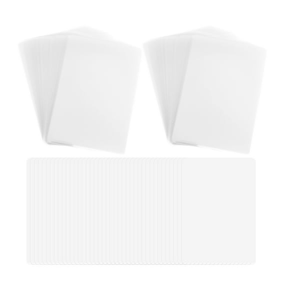 100 Pcs Laminate Laminating Pouches Waterproof Protective Film