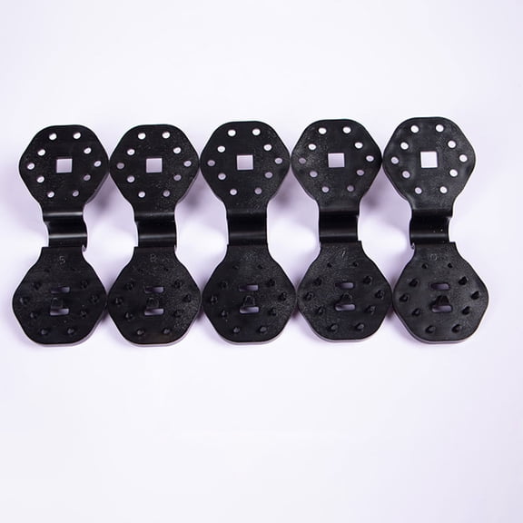 HOMEMAXS 100 Pcs Shade Cloth Clips Net Clips Shade Net Clip Shade Fabric Clips Black