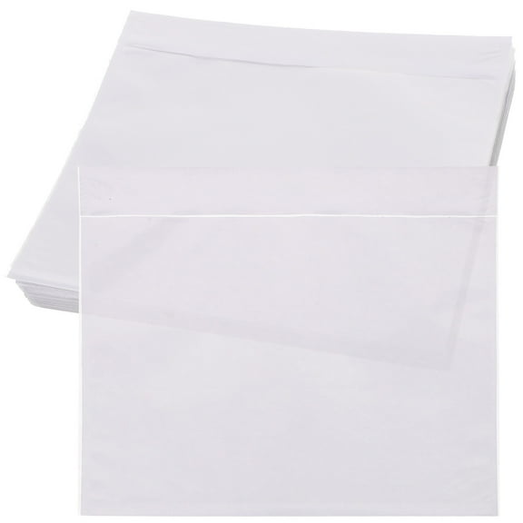 HOMEMAXS  100 Pcs Shipping Label Bags Self-Adhesive Packing Envelopes for Documents