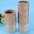 thumbnail image 1 of HOMEMAXS  100 Pcs Small Plant Pots Biodegradable Cups Nursery Kit, 1 of 8