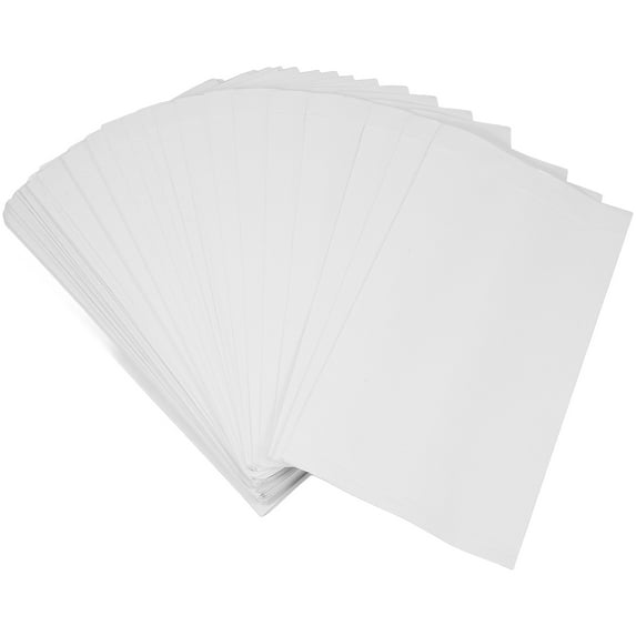 HOMEMAXS 100 Pcs Vomit Bags for Outdoor Pregnancy Stomach Travel White
