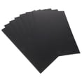 thumbnail image 1 of 100 Sheets Black Cardboard Color Paper Thick Painting Invited, 1 of 8