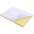 thumbnail image 1 of HOMEMAXS  100 Sheets Print Sticker Paper Plain Stickers Adhesive Labels Glossy White, 1 of 8