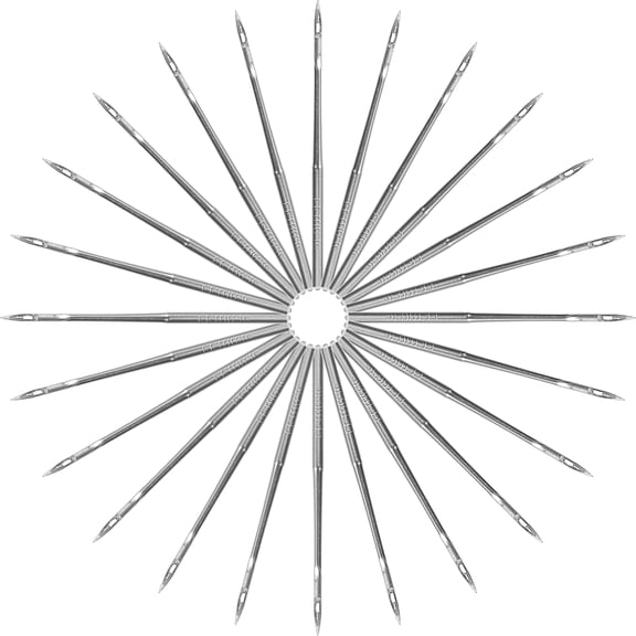 HOMEMAXS 100pcs Convenient Sewing Needles Crafts Sewing Needles Industrial Sewing Machine Needles