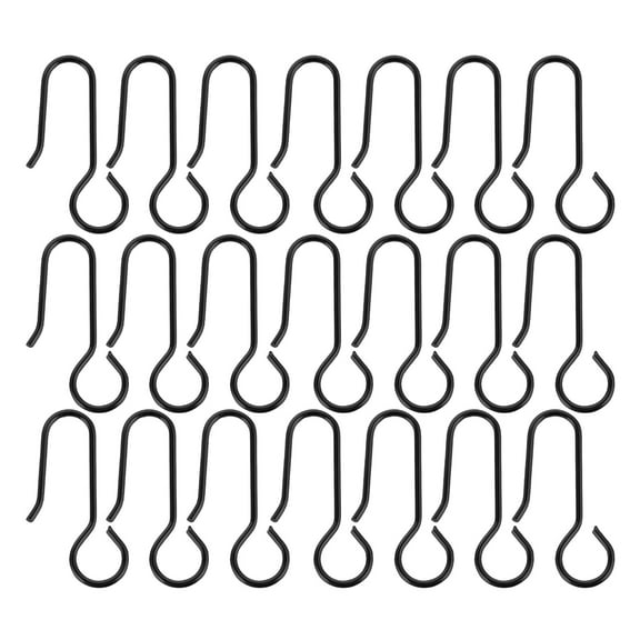 HOMEMAXS 100pcs Curtain Pin Hooks Sliding Curtain Track Hooks Curtain Glider Hooks Ceiling Curtain Drape Hooks Curtain Hooks
