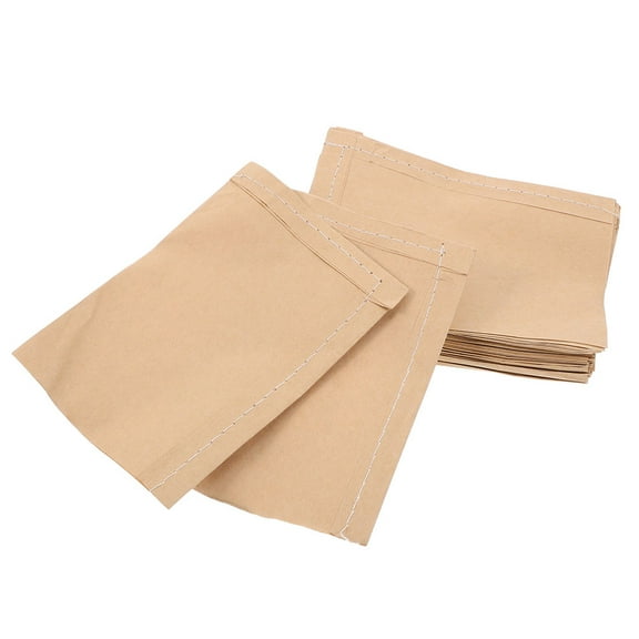 HOMEMAXS 100pcs Flat Paper Bags Kraft Brown Paper Pouches Sample Food Storage Bags For Prints Craft Cards Small Business Package Wrapping Bags