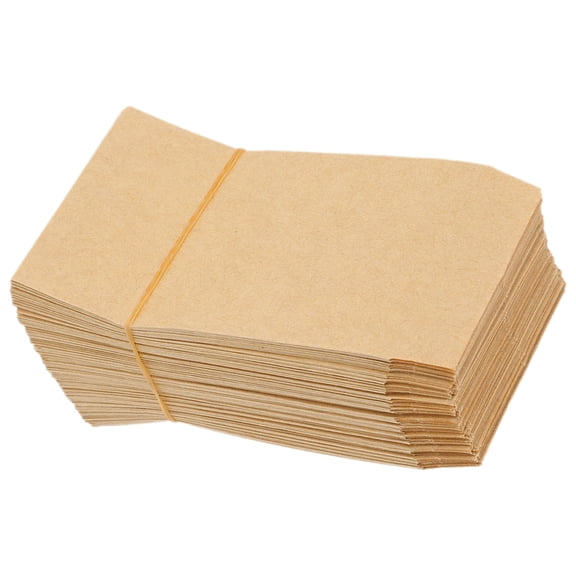 HOMEMAXS 100pcs Seed Envelopes Multi-use Kraft Paper Corn Bags Corn Farm Bags Kraft Envelopes