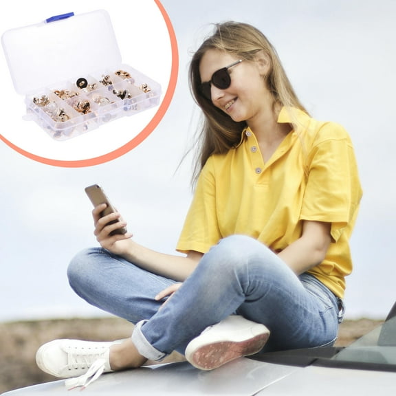 BEADCEST Alloy Buttons for DIY Projects Durable and Shiny Clothes Fasteners