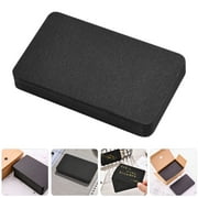 100pcs Small Index Flash Cards Blank Paper Business Cards Black Cardstock Learning Cards Mini Note Cards For DIY Present and Craft Scrapbooking Black