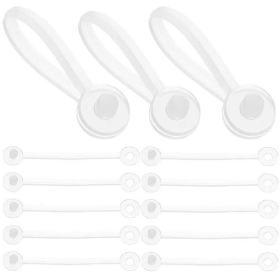 HOMEMAXS 100pcs Tag Fasteners for Clothing Tag Practical Hanging Tag Strings Clothing Price Tag Locks