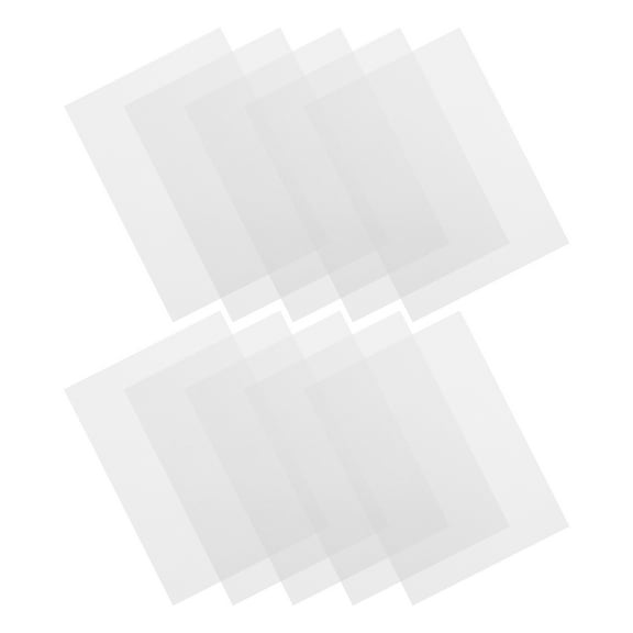 HOMEMAXS 10Pcs Shrink Film Sheets for DIY Handicrafts Multi-Function Heat Shrink Plastic Sheets Heat Shrink Plastic Sheets Blank Shrink Art Film Sheets for Kids Crafts Making