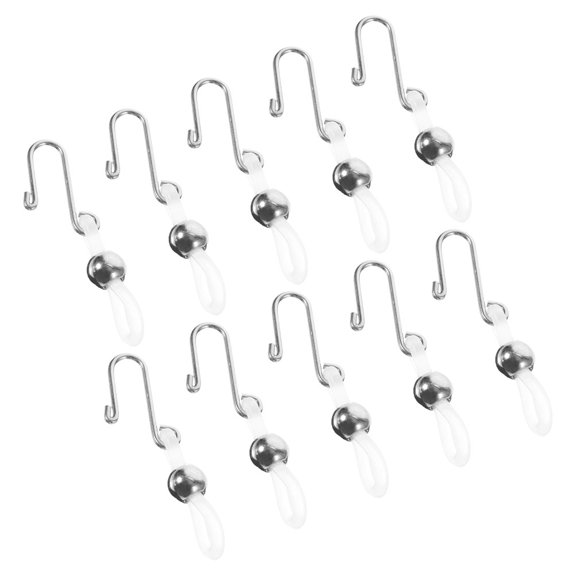 HOMEMAXS 10Pcs Upper For Jeans Zipper Pull Replacement Zipper Up Clip Zipper Pull Locks