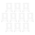 thumbnail image 1 of HOMEMAXS 10pcs Acrylic Display Stands Clear Picture Frame Holders Adjustable Transparent Display Rack for Photos Crafts Office Retail Wedding, 1 of 8