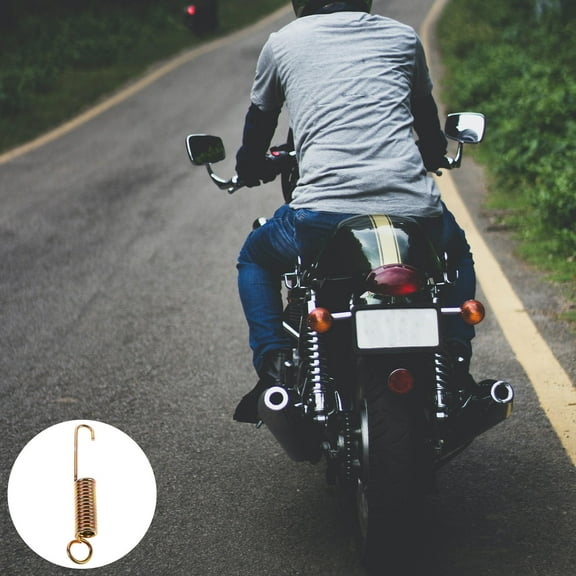 HOMEMAXS 10pcs Brake Pedal Replacement Spring Dirt Bike Side Stand Motorcycle Main Bracket Part for Stability Riding Support