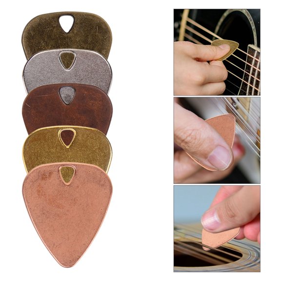 HOMEMAXS 10pcs Guitar Picks for Folk Guitar with Decorative Design for Guitar Accessories