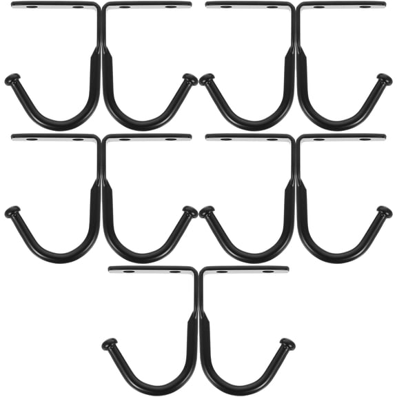 10pcs Iron Wall Hook Towel Key Hook Vintage Iron Art Hook Coat Clothes Hook Warehouse Hook