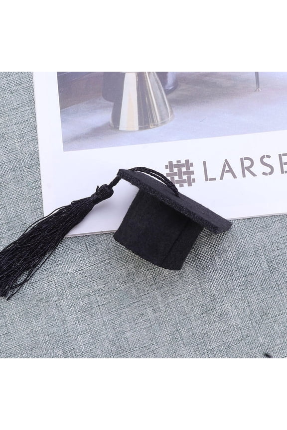 10pcs Mini Graduation Hat Bottle Caps Graduation Hat Bottle Topper Hat Bottle Caps