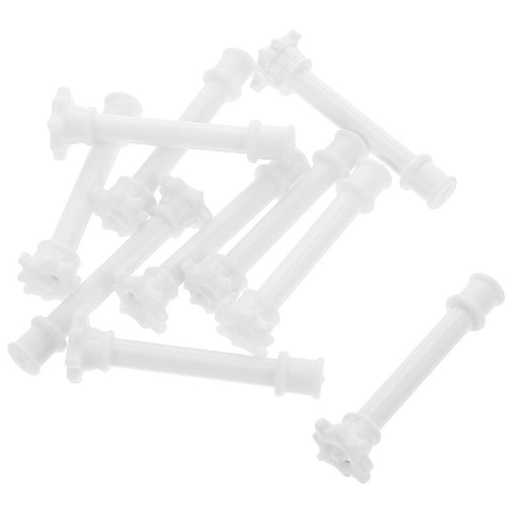 HOMEMAXS 10pcs Mini Roman Column Pillar Statues for Home Decor Vintage European Style for Sand Table Wedding Decoration Educational Display