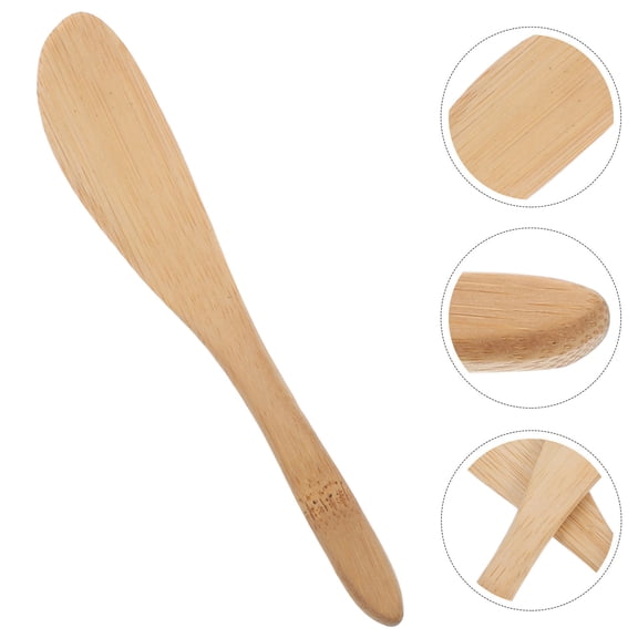 HOMEMAXS 10pcs Multi-function Jam Spreader Butter Spreader Convenient Butter Spatula Bamboo Cheese Spreader Practical Jam Scraper Honey Spreader Bread Butter Spreader
