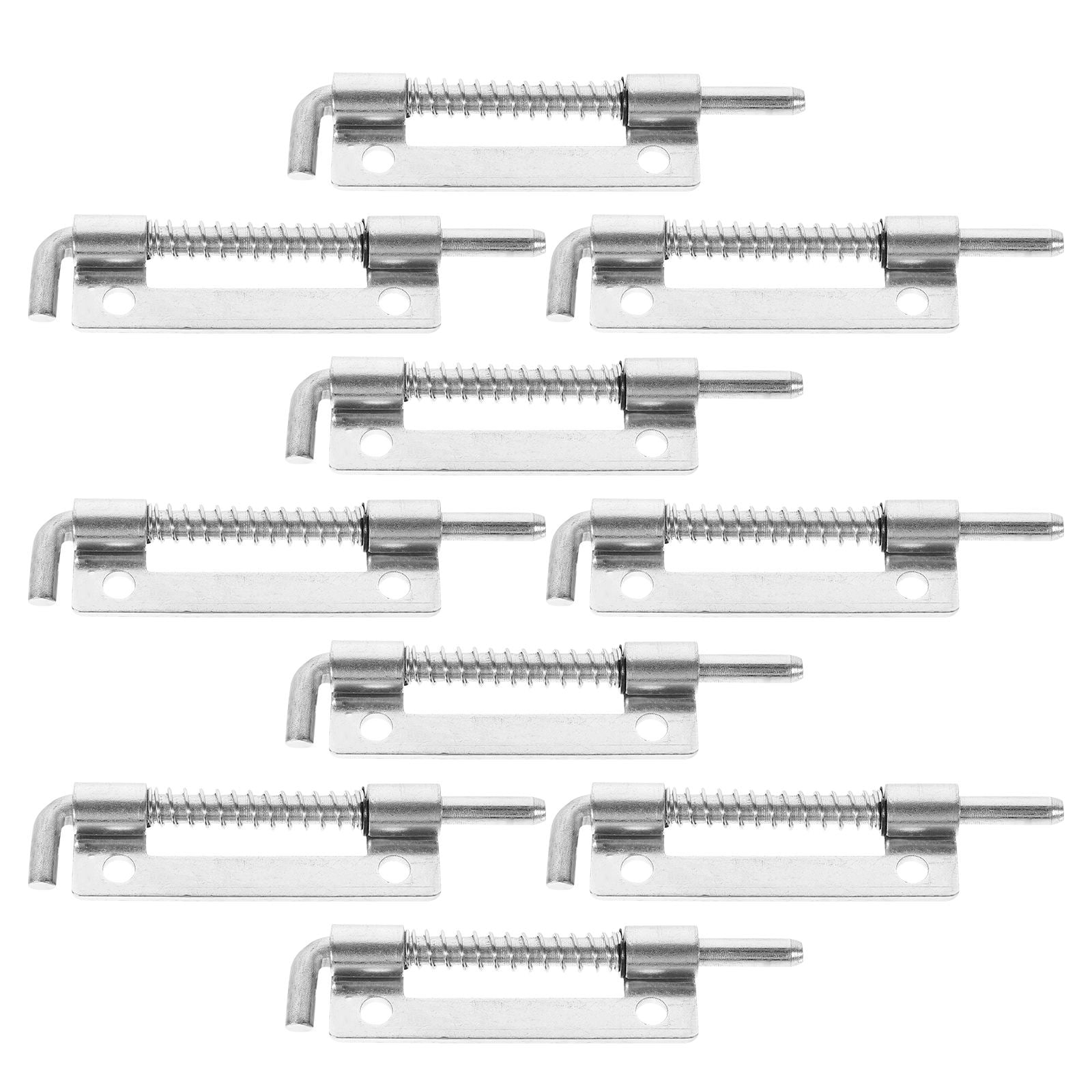 HOMEMAXS 10pcs Spring Loaded Latch Barrel Bolt Latch Trailer Door Latch ...