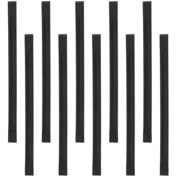 HOMEMAXS Black ABS Spudger Tool for Guitar 10pcs Screen Opening Repair Tool with Double-Ended Design