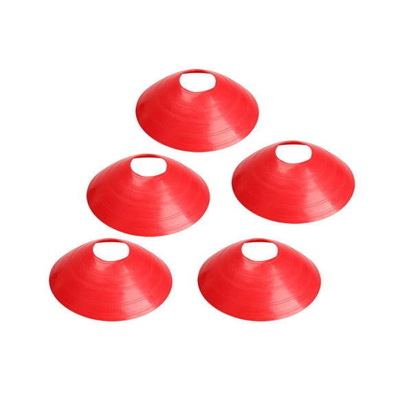 BEADCEST Soccer Targets Discs Set Fitness Training Red 12Pack for Fan Gear