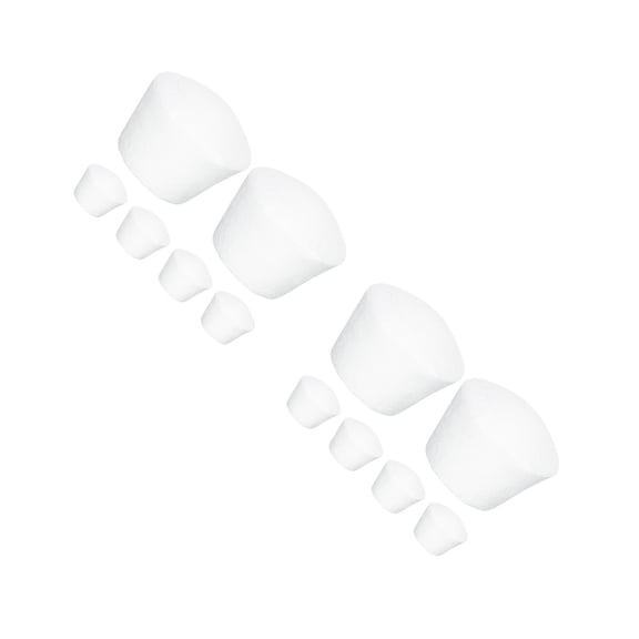 HOMEMAXS 12 PCS Foams Cupcakes Foams Cake DIY Craft Muffin Cupcake Decorating Practice Models