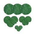 thumbnail image 1 of 12 Pcs/1 Artificial Pond Plants Lily Pad Lotus Leaf Decoration Leaves, 1 of 8