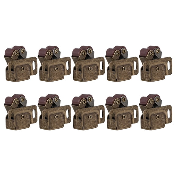 12 Pcs Double Side Gate Latch Door Clip Cupboard Kitchen