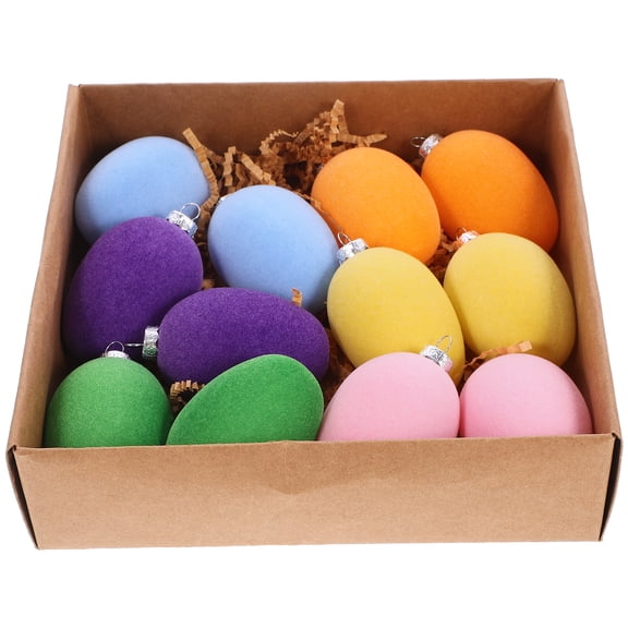 HOMEMAXS  12 Pcs Easter Decoration Inflatable Decorations Egg Outdoor