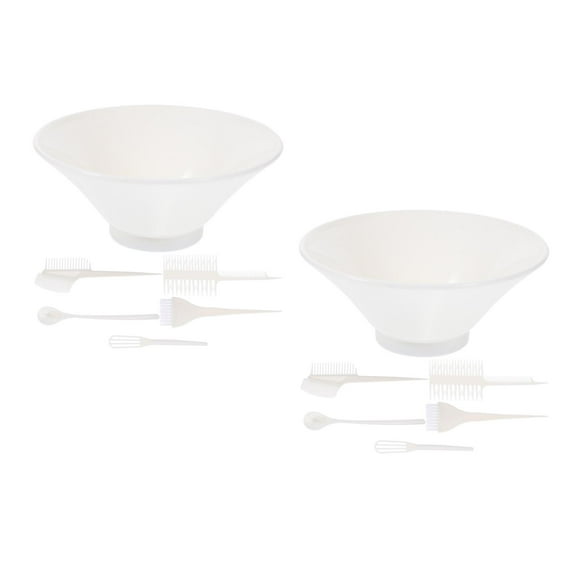 12 Pcs Professional Hair Dye Coloring Dyeing Comb for Home and Salon