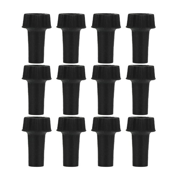 12 Pcs Switch Light Handle Switch 2.00X1.30X1.30CM Black