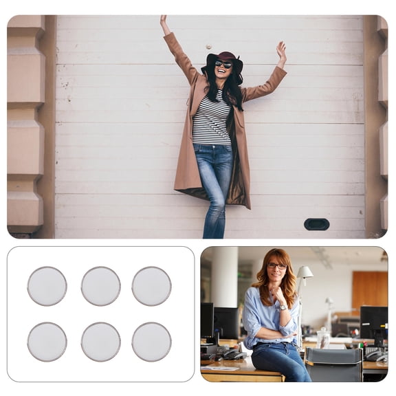 12 Pcs Waist Buttons Trouser Jean Pins Jeans Instant Pants White