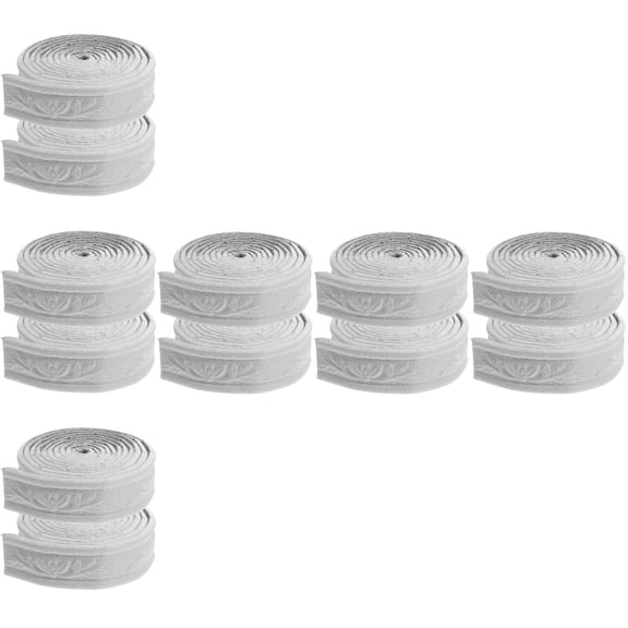 HOMEMAXS 12 Rolls Wallpaper Border Wall Trim Skirting Border Edging Strip Self Adhesive Wall Decal