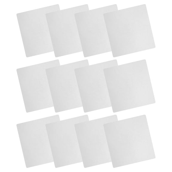 Minkissy 12 Sheets Folded Filter Paper Laboratory Accessories